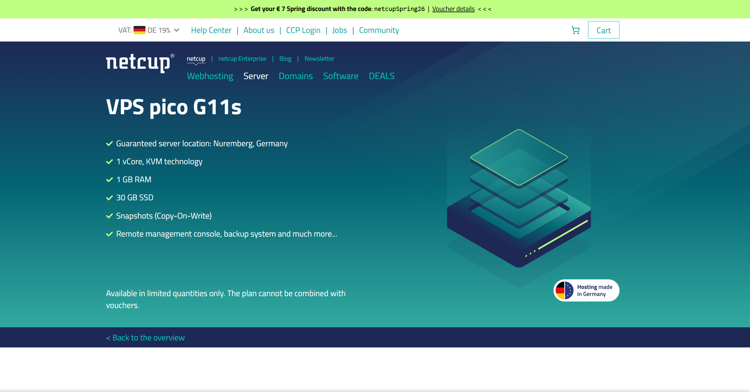 Netcup-VPS pico G11s 测评留档